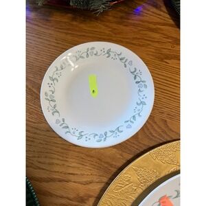 SET OF 6 -10.25" Country Cottage DINNER PLATES Vintage Corelle PLATES ONLY